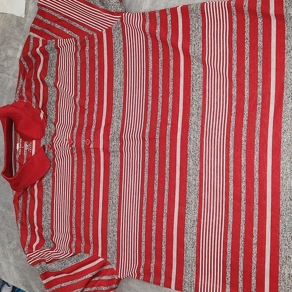 Red Rhino Polo Stripe Shirt - Picture 1 of 3